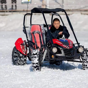 Snow motorcycle kart