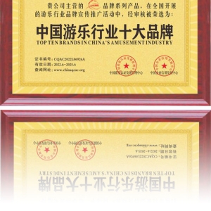 Top ten brands in China's amusement industry